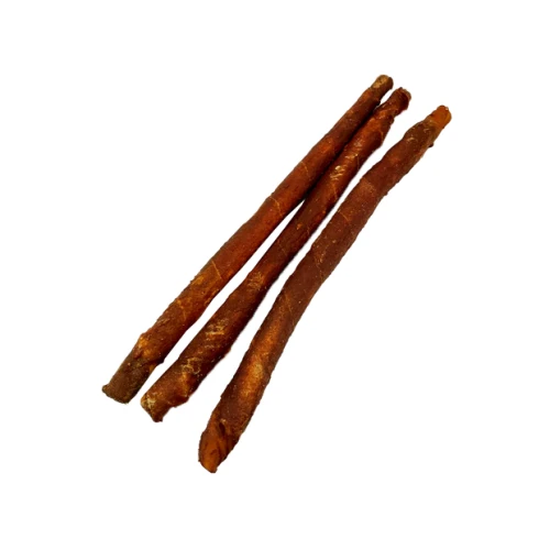 HAPPY SNACKY Pałka wędzona z wołowiną 34 cm, 3 sztuki