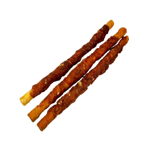 HAPPY SNACKY Pałka wędzona z królikiem 34 cm, 3 sztuki