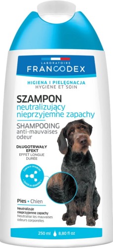 FRANCODEX Szampon dla psa neutralizujący brzydki zapach, 250 ml