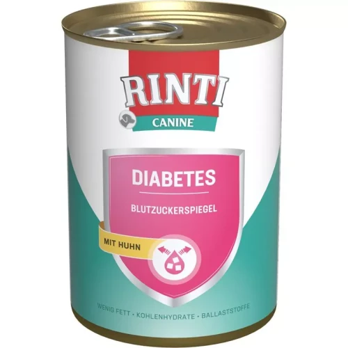 RINTI Diabets Kurczak, na cukrzycę dla psa, 400 g