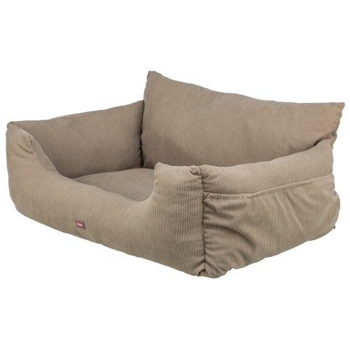 TRIXIE Fotelik samochodowy dla psa, taupe, 80 x 60 x 35 cm