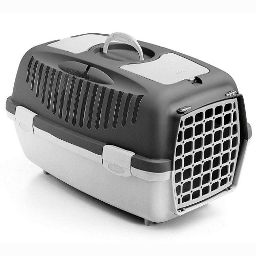 ZOLUX Transporter GULLIVER 3 z plastikowamy drzwiczkami, szary