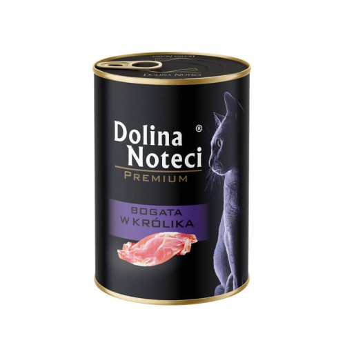 DOLINA NOTECI Mokra karma dla kotów Premium / Królik 400 g