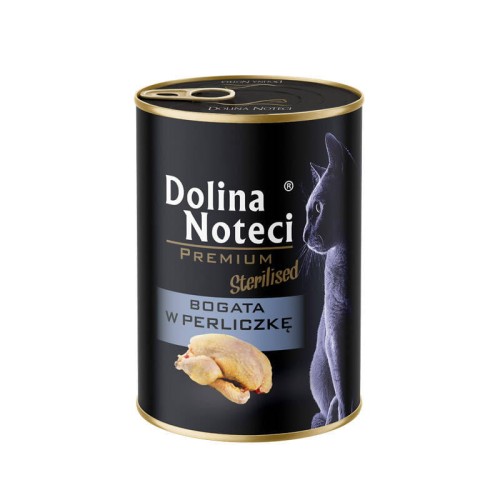 DOLINA NOTECI Mokra karma dla kotów Premium / Perliczka 400 g