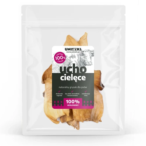 UNISZKI Ucho cielęce, 5 szt