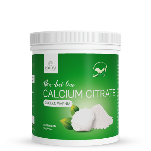 POKUSA RawDietLine Calcium Citrate / Cytrynian wapnia, 250g
