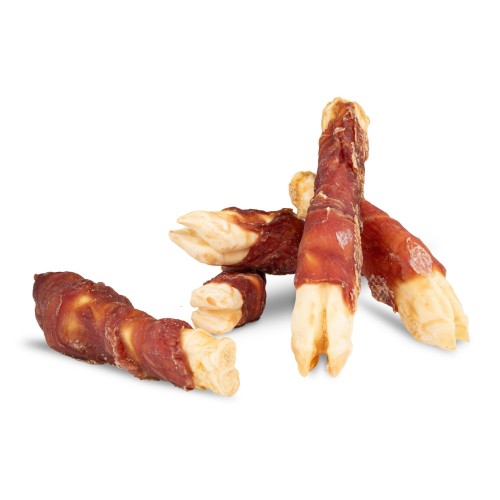 PUZZO SNACK Racice jagnięce owiniete kaczką, przysmak dla psa, 250g