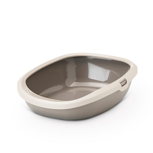 SAVIC Kuweta dla kota GIZMO, 44 x 33 x 12 cm, biała mocca