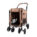 IBIYAYA Wózek Gentle Giant Pet Wagon, Dirty Peach - Zdjęcie 7
