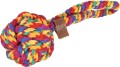 ZOLUX Szarpak dla psa RAINBOW sznur piłka, 9,5cm - Zdjęcie 2