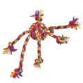 ZOLUX Szarpak dla psa RAINBOW sznur ośmiornica, 38cm - Zdjęcie 1
