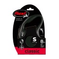 FLEXI Smycz automatyczna New Classic S linka 8 m czarna - Zdjęcie 1
