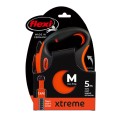 FLEXI Smycz automatyczna XTREME M taśma 5 m kol. pomarańczowy - Zdjęcie 1