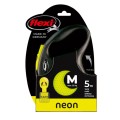FLEXI Smycz automatyczna NEW NEON M 5 m taśma - Zdjęcie 1