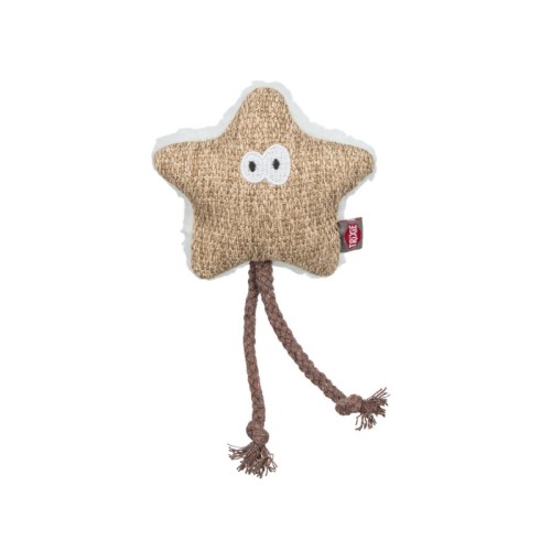 TRIXIE Pluszowa gwiazdka z kocimiętką dla kota, 17 cm