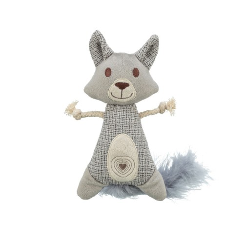 TRIXIE Pluszowy szop z kocimiętką dla kota, 30 cm