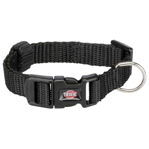 TRIXIE Obroża Premium, L–XL: 40–65cm/25 mm, czarna
