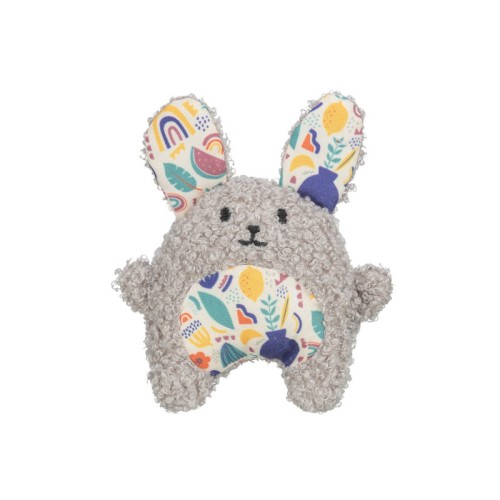 TRIXIE Pluszowy królik z kocimiętką dla kota, 11 cm