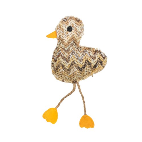 TRIXIE Zabawka Kaczka z kocimiętką dla kota, 19 cm