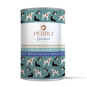 PERRO Gourmet Konina z korzeniem pietruszki dla psów dorosłych, 400g