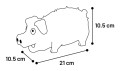 FLAMINGO Zabawka dla psa Freckles Pig L - Zdjęcie 5