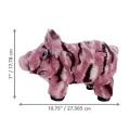 KONG Zabawka dla psa Low Stuff Stripes Pig M - Zdjęcie 4