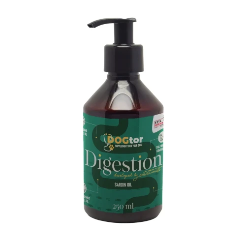 SYTA MICHA Olej Digestion dla psa na układ pokarmowy, 250ml