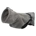 TRIXIE Szlafrok frotte dla psa, szary, M: 50 cm - Zdjęcie 3