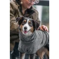 TRIXIE Szlafrok frotte dla psa, szary, M: 50 cm - Zdjęcie 4