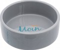 TRIXIE Miska ceramiczna BE NORDIC, 0.3 l/o 12 cm, szara - Zdjęcie 1