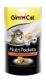 GIMCAT Nutri Pockets Łosoś z kwasami Omega 3&6, 60 g - Zdjęcie 2