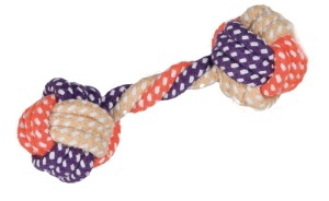 TRIXIE Hantelek ze sznurka, 15 cm