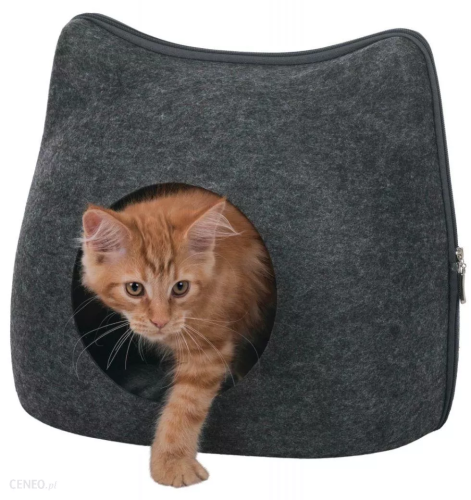 TRIXIE Legowisko dla kota, domek Cat, 38 × 35 × 37 cm