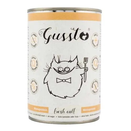 GUSSTO CAT - Świeża cielęcina 400g