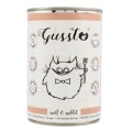 GUSSTO CAT - Świeża cielęcina z królikiem 400g - Zdjęcie 1