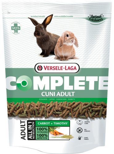 VERSELE LAGA Complete Cuni Adult ekstrudat dla królików miniaturowych, 500g
