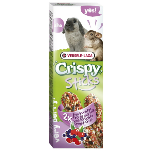 VERSELE LAGA Crispy Sticks dla królika i szynszyli kolby owoce leśne, 2 szt