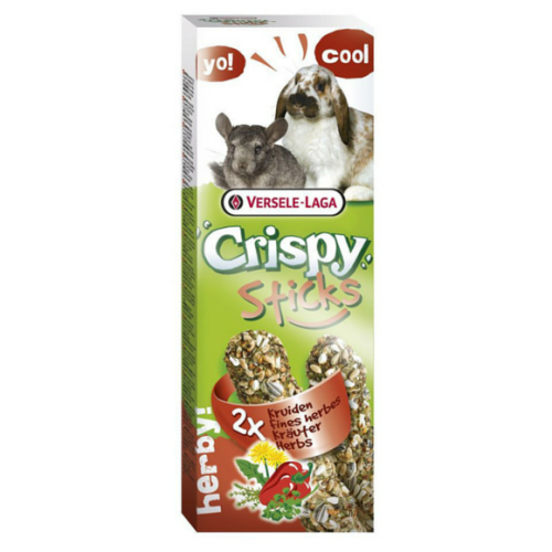 VERSELE LAGA Crispy Sticks dla królika i szynszyli kolby ziołowe, 2 szt