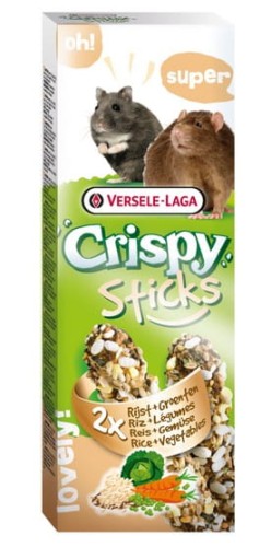 VERSELE LAGA Crispy Sticks dla chomika kolby ryżowo-warzywne, 2 szt