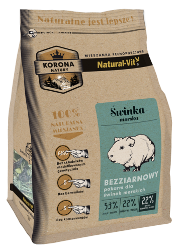 KORONA NATURY Mieszanka ziołowa - Świnka morska 750g