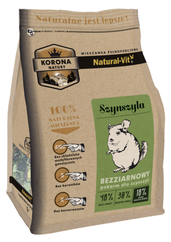 KORONA NATURY Mieszanka ziołowa - Szynszyla 750g