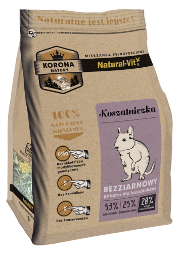 KORONA NATURY Mieszanka ziołowa - Koszatniczka 750g