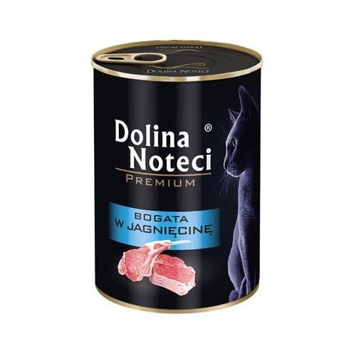 DOLINA NOTECI Mokra karma dla kotów Premium / Jagnięcina 400 g