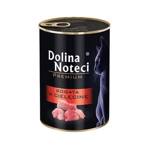 DOLINA NOTECI Mokra karma dla kotów Premium / Cielęcina 400 g