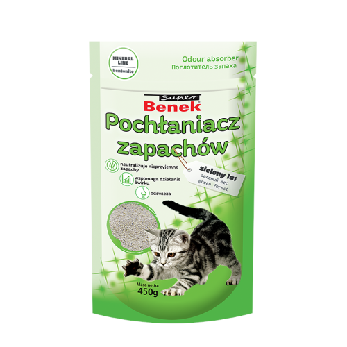 BENEK Pochłaniacz Zielony Las 450g