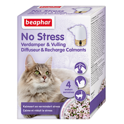 BEAPHAR No stress Aromatyzer uspokajający dla kotów - Dyfuzor 30ml
