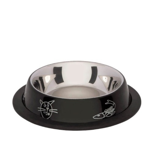 Barry King Miska na gumie, czarna z nadrukiem 0,25 l