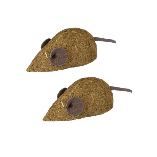 TRIXIE Myszka z kocimiętką dla kota 5 cm - 2 szt