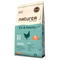 NATUREA Elements Fit & Senior karma dla psów starszych lub otyłych, Mono Kurczak 2 kg - Zdjęcie 1