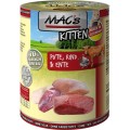 MAC'S Kitten Indyk, wołowina i kaczka - Mokra karma dla kociąt, 400 g - Zdjęcie 2